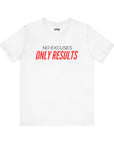 NO EXCUSES ONLY RESULTS