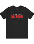 NO EXCUSES ONLY RESULTS