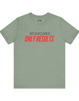 NO EXCUSES ONLY RESULTS