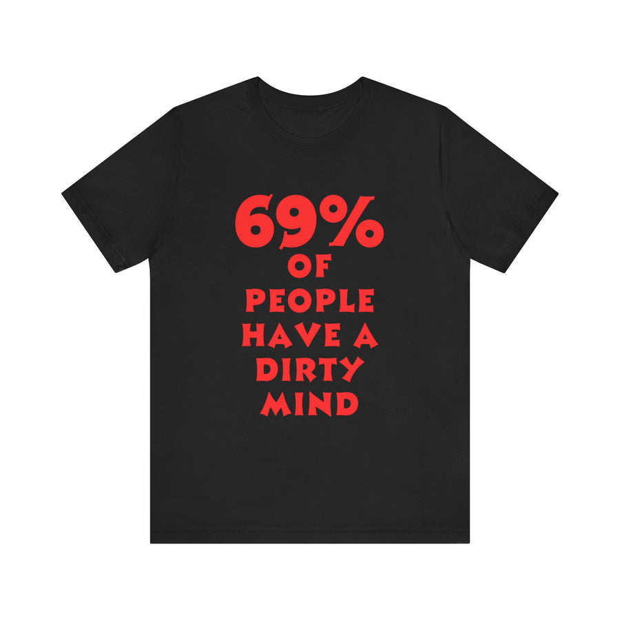 69% OF PEOPLE HAVE A DIRTY MIND