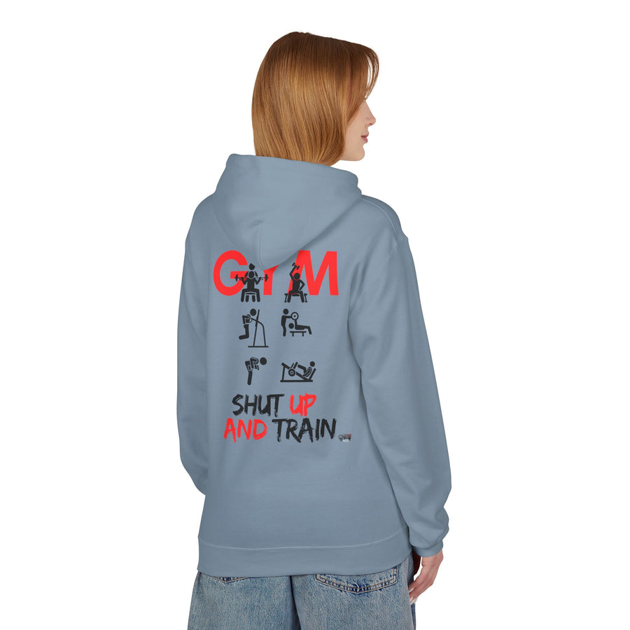 GYM SHUT UP AND TRAIN Softstyle Fleece Hoodie