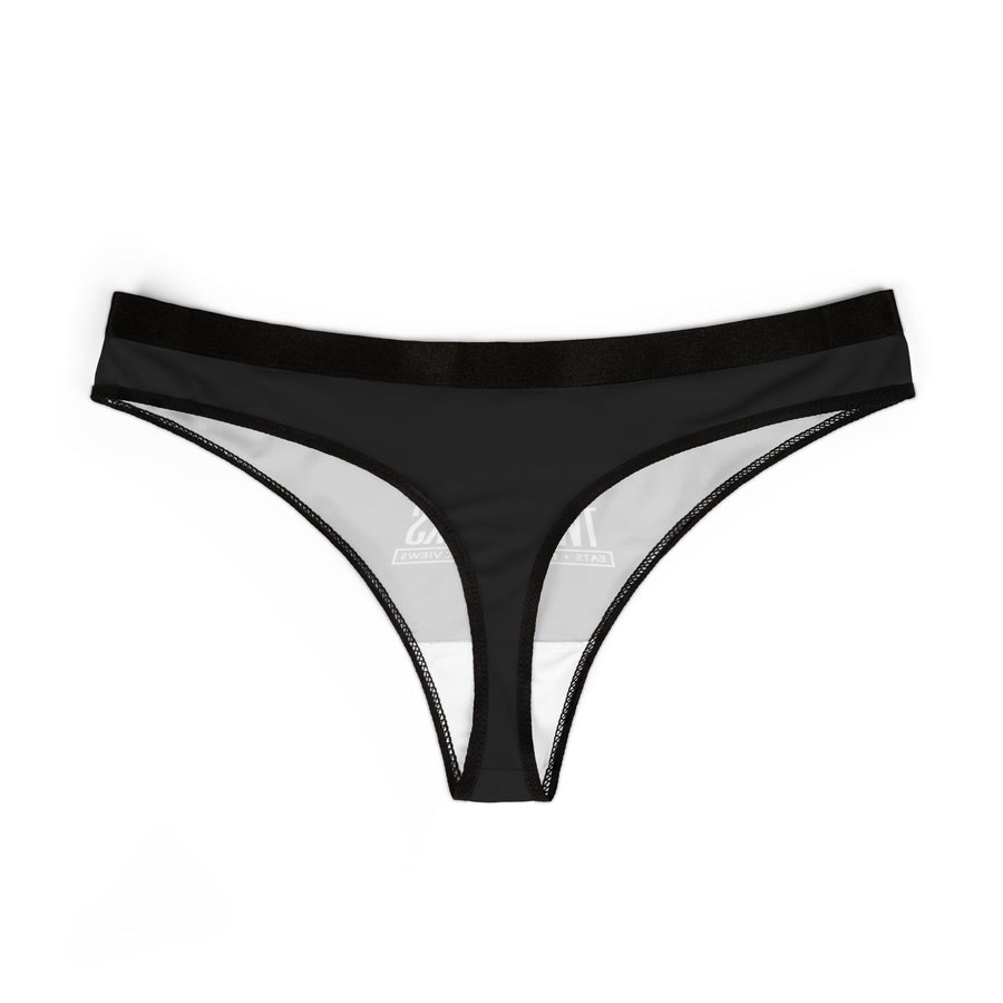 TWIN PEAKS BLACK/GREEN Women's Thongs