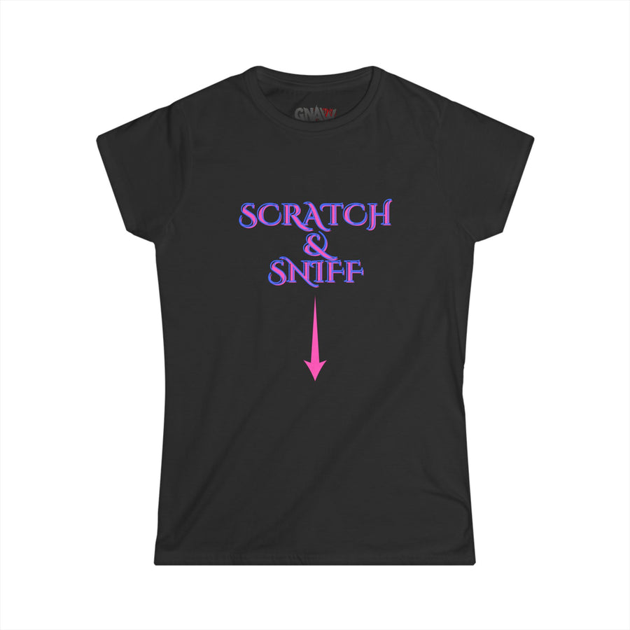 SCRATCH & SNIFF Women's Softstyle Tee