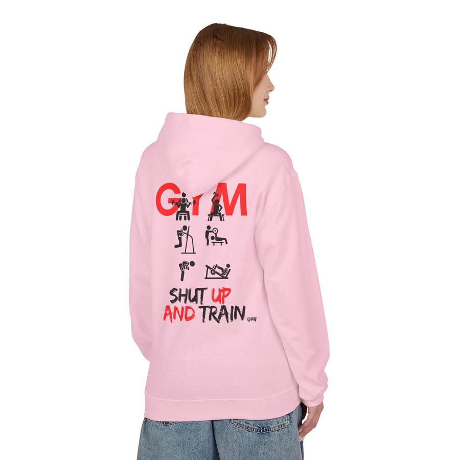 GYM SHUT UP AND TRAIN Softstyle Fleece Hoodie