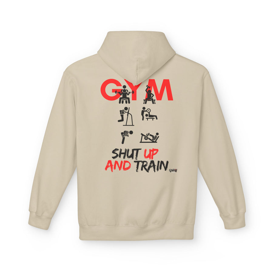 GYM SHUT UP AND TRAIN Softstyle Fleece Hoodie