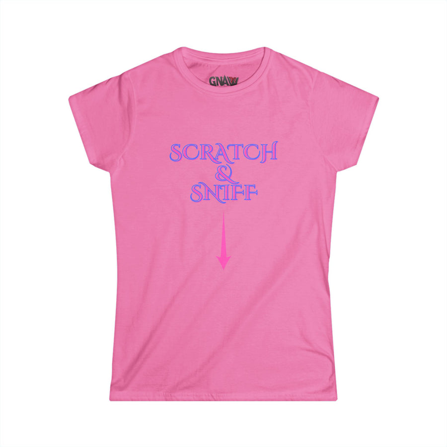SCRATCH & SNIFF Women's Softstyle Tee