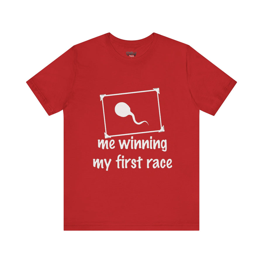 ME WINNING MY FIRST RACE