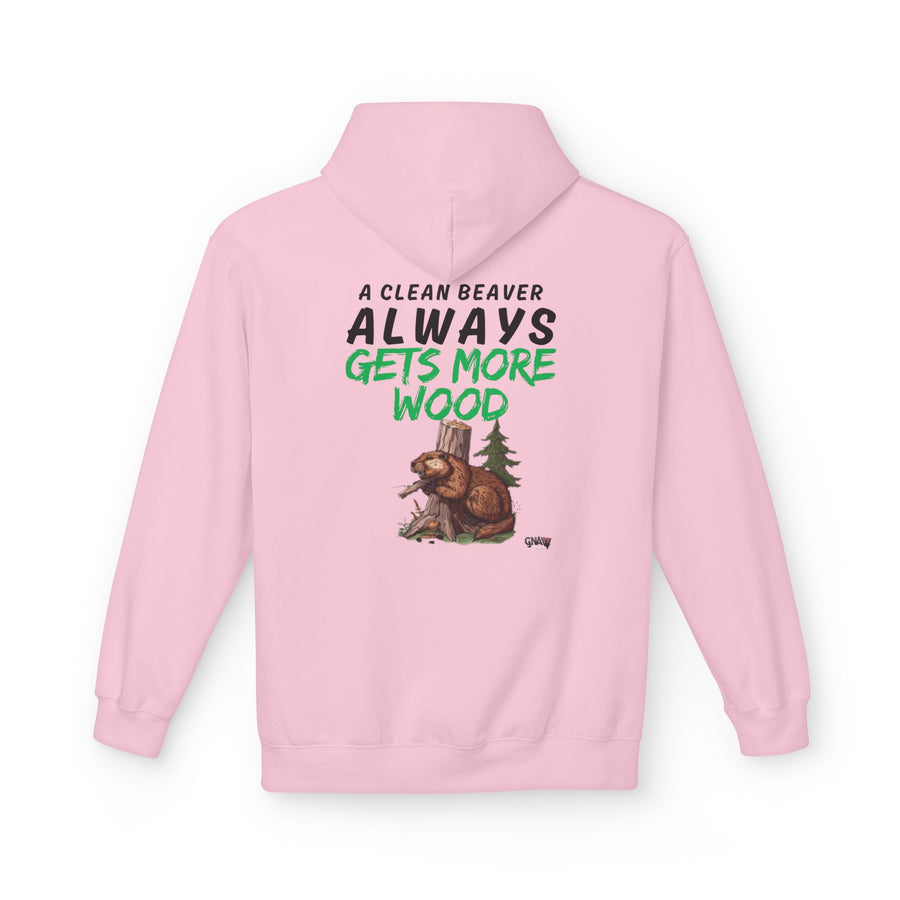 A CLEAN BEAVER ALWAYS GETS MORE WOOD Softstyle Fleece Hoodie