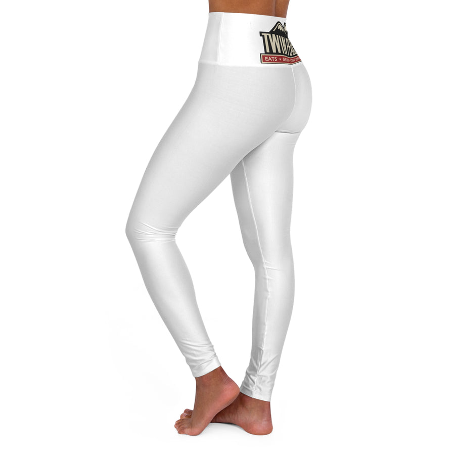TWIN PEAKS High Waisted Yoga Leggings