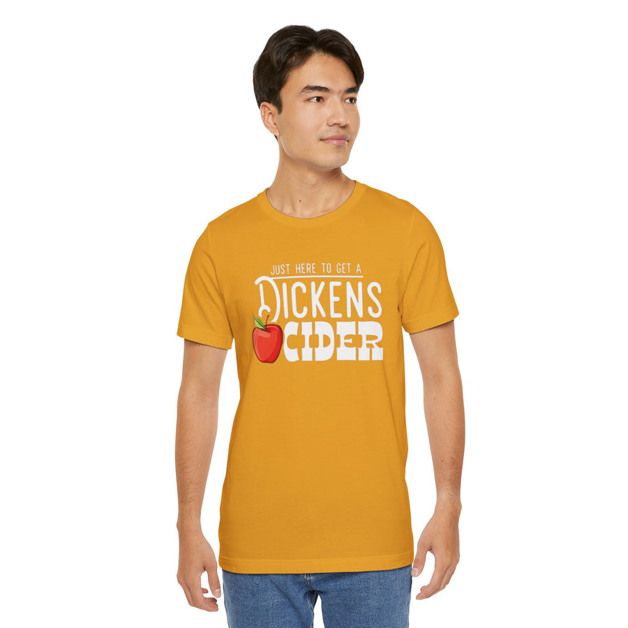 JUST HERE TO GET A DICKENS CIDER