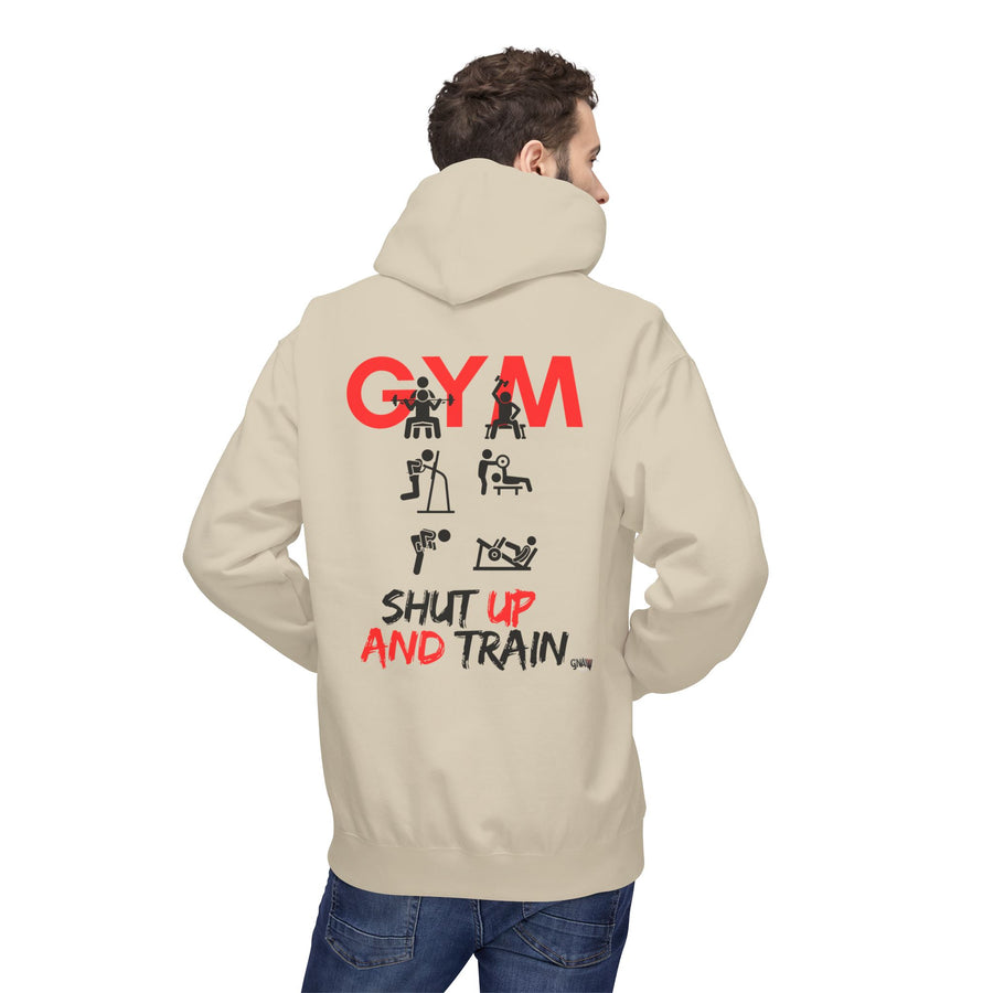 GYM SHUT UP AND TRAIN Softstyle Fleece Hoodie