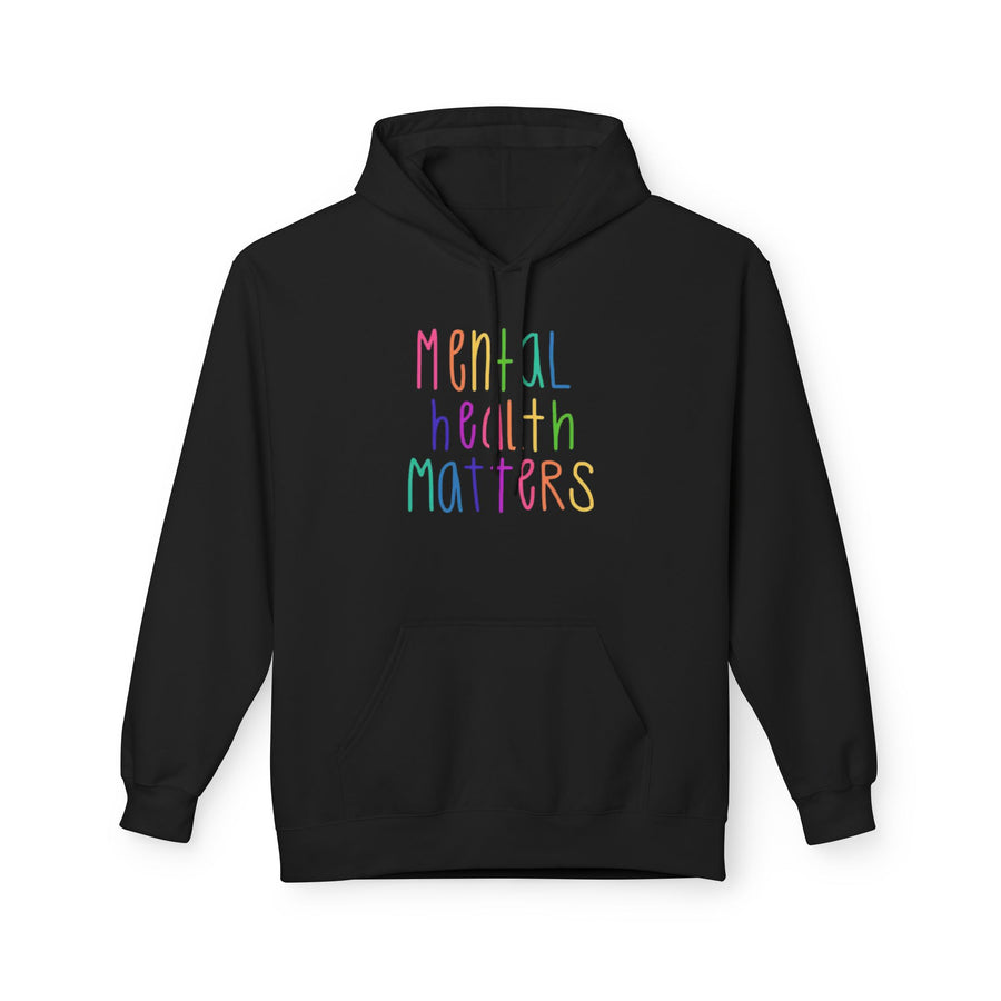 MENTAL HEALTH MATTERS Softstyle Fleece Hoodie