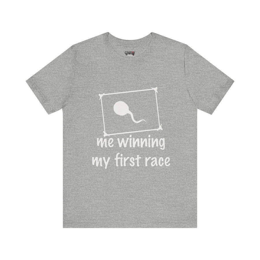 ME WINNING MY FIRST RACE