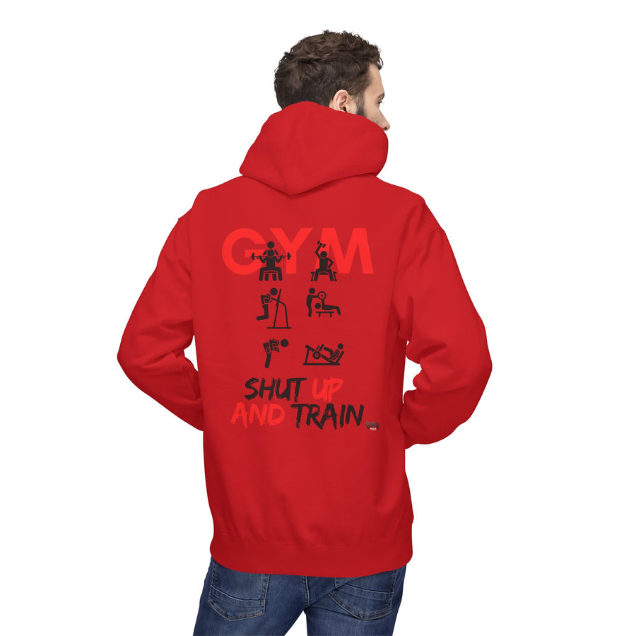 GYM SHUT UP AND TRAIN Softstyle Fleece Hoodie
