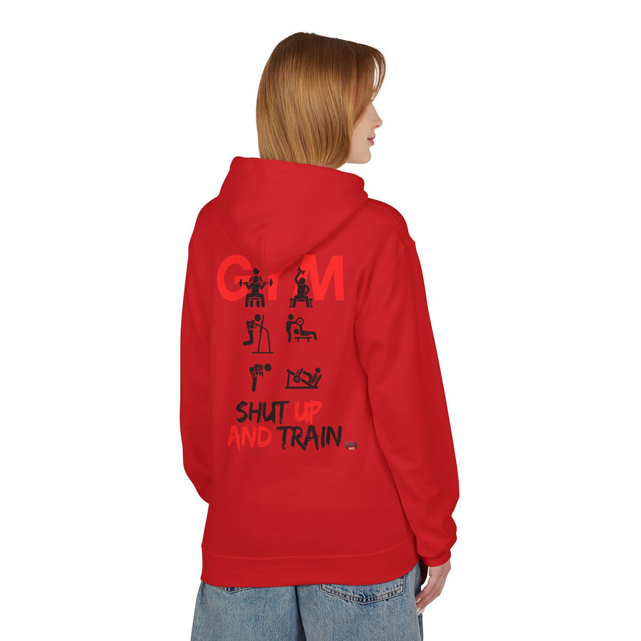 GYM SHUT UP AND TRAIN Softstyle Fleece Hoodie