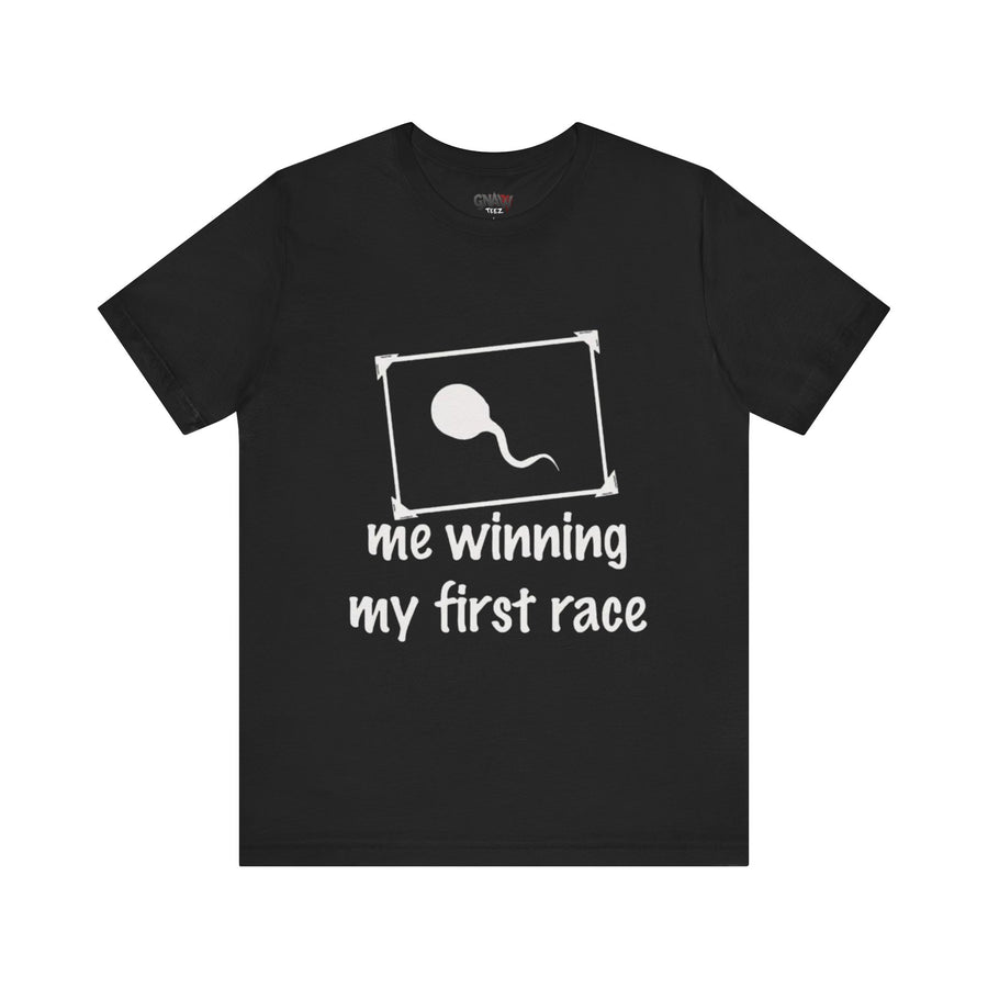 ME WINNING MY FIRST RACE