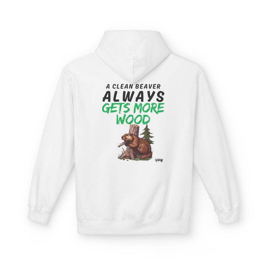 A CLEAN BEAVER ALWAYS GETS MORE WOOD Softstyle Fleece Hoodie