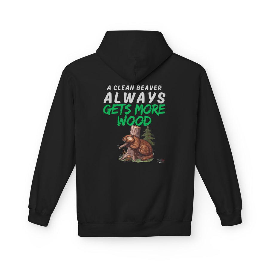 A CLEAN BEAVER ALWAYS GETS MORE WOOD Softstyle Fleece Hoodie