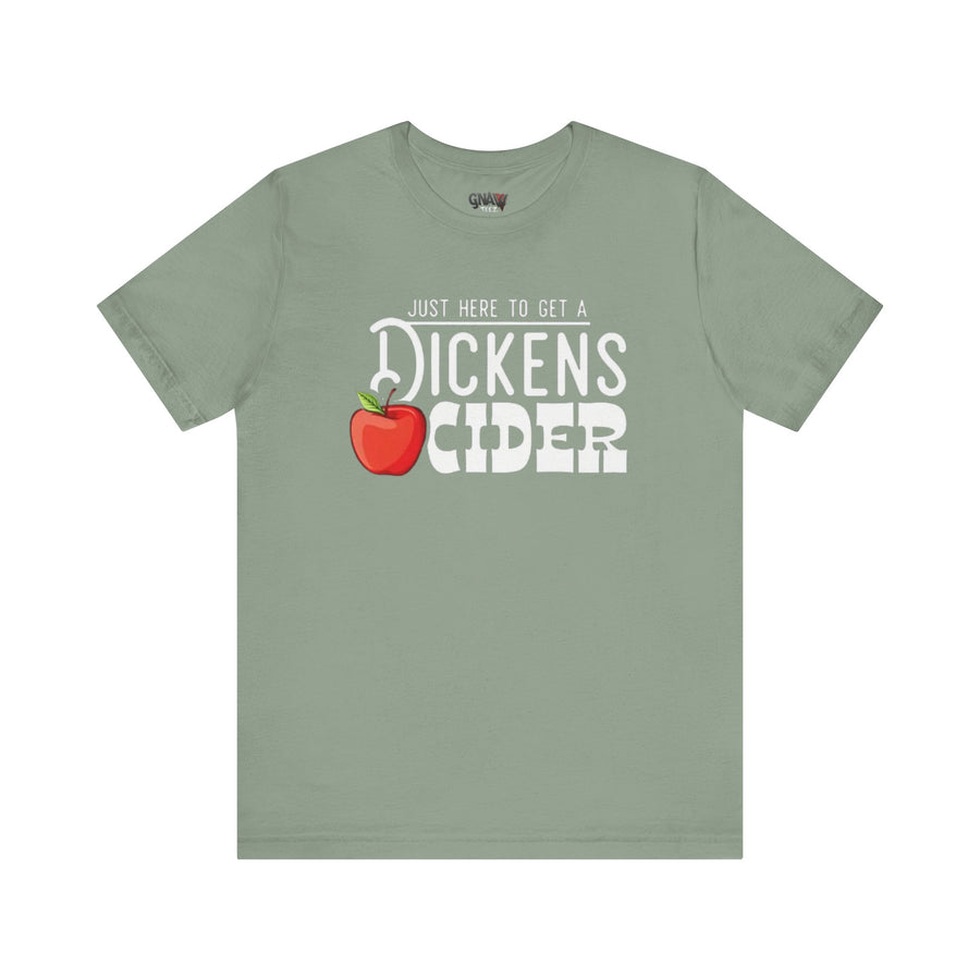 JUST HERE TO GET A DICKENS CIDER