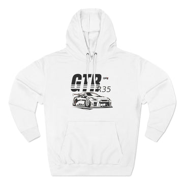 GTR R35   3-Panel Fleece Hoodie